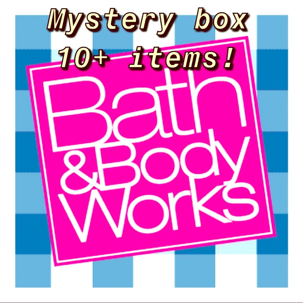 10 mystery items bath and body works